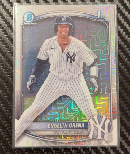 2025 Bowman Chrome #BCP-16 Engelth Urena — front