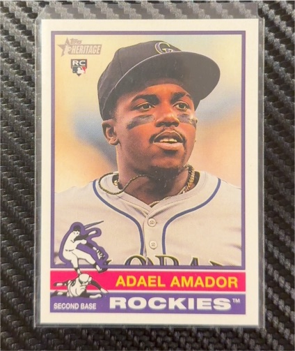2025 Topps Heritage #61 Adael Amador — front