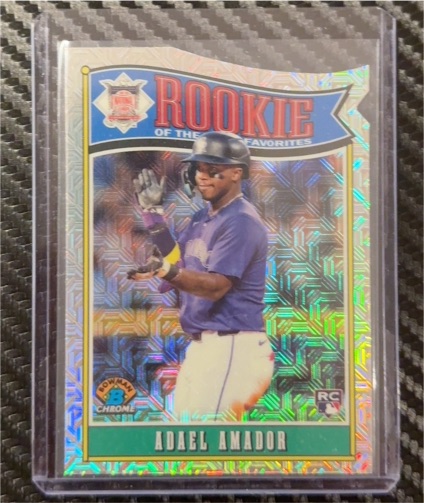 2025 Bowman Rookie of the Year Favorites #ROY-13 Adael Amador — front