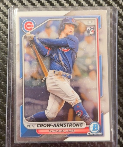 2024 Bowman Chrome #45 Pete Crow-Armstrong — front
