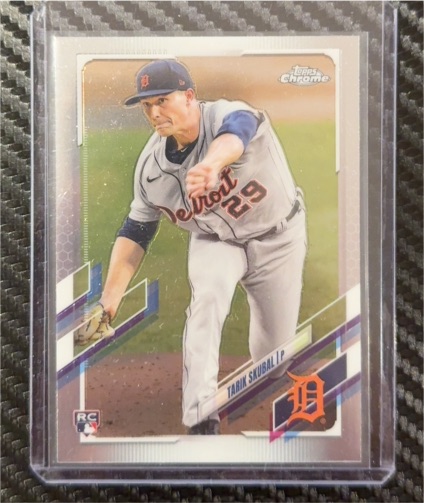 2021 Topps Chrome #103 Tarik Skubal — front