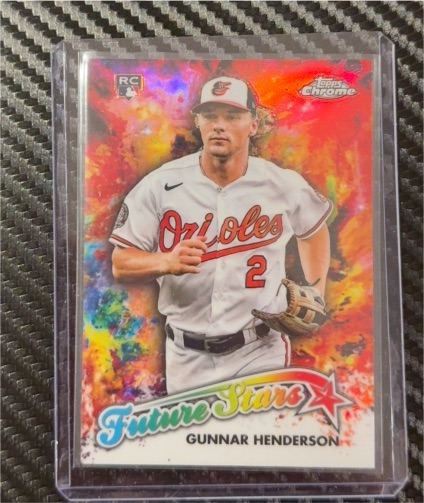 2023 Topps Chrome Future Stars #FS-18 Gunnar Henderson — front