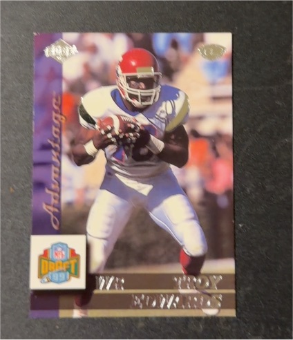 1999 Collector's Edge Advantage #163 Troy Edwards — front