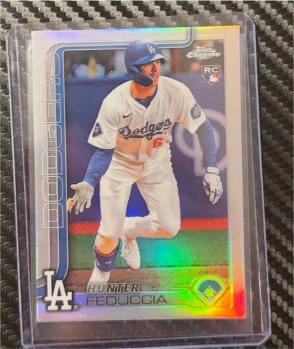 2025 Topps Chrome #288 Hunter Feduccia — front
