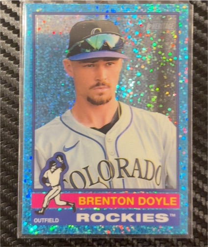 2025 Topps Heritage Chrome #175 Brenton Doyle — front