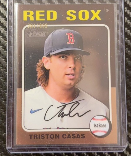 2024 Topps Heritage High Number #352 Triston Casas — front