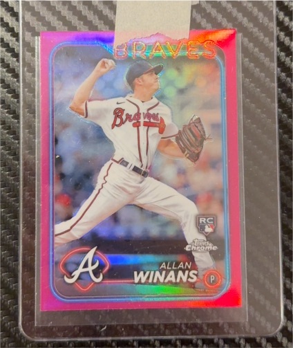 2024 Topps Chrome #249 Allan Winans RC — front