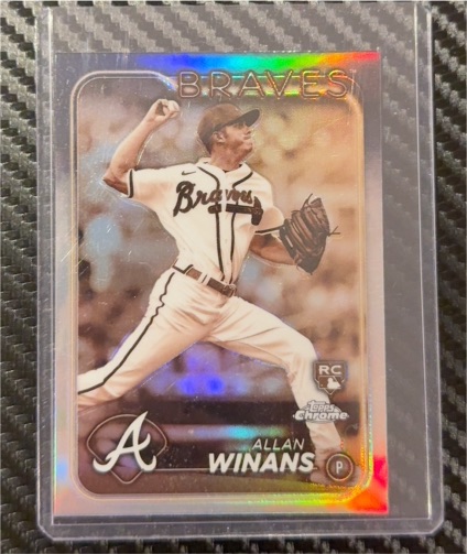 2024 Topps Chrome #249 Allan Winans — front