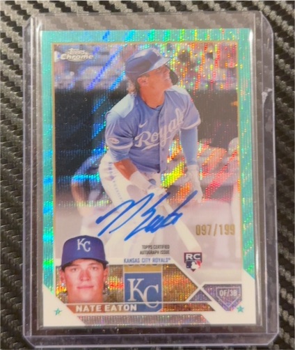 2023 Topps Chrome #RA-NE Nate Eaton — front