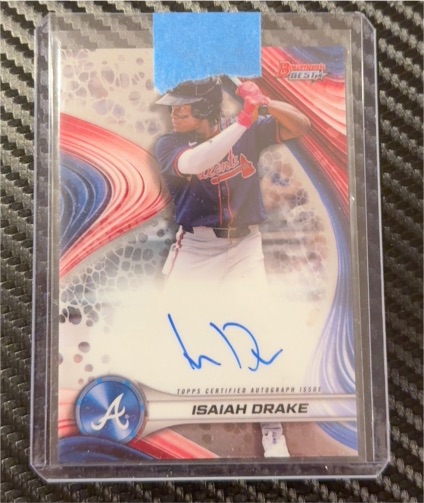 2024 Bowman's Best #B24-ID Isaiah Drake — front