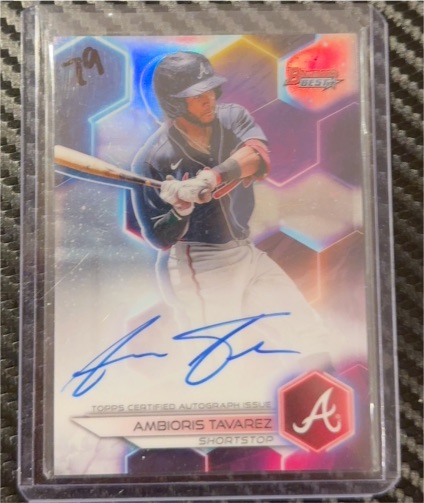 2023 Topps Bowman's Best #B23-AT Ambioris Tavarez — front