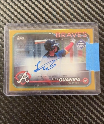 2024 Topps Pro Debut #PD-159 Luis Guanipa — front