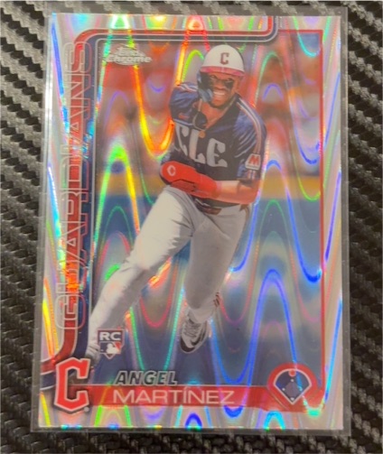 2025 Topps Chrome #155 Angel Martinez — front