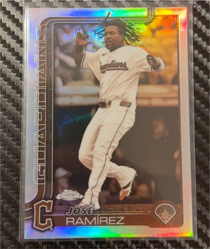 2025 Topps Chrome #12 Jose Ramirez — front