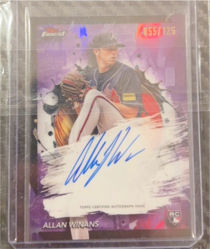 2024 Topps Finest #FA-AW Allan Winans — front