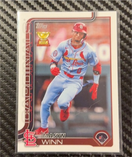 2025 Topps Series 1 #22 Masyn Winn — front