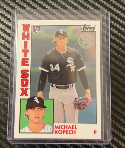 2019 Topps Series 2 1984 Topps Michael Kopech RC #84R-MK White Sox — front