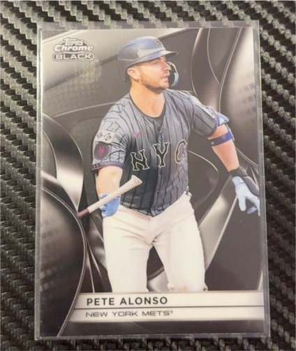2025 Topps Chrome Black #78 Pete Alonso — front