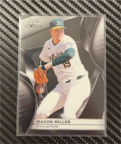 2025 Topps Chrome Black #18 Mason Miller — front