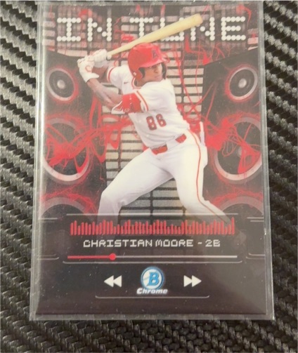 2024 Bowman Draft Chrome In Tune #IT-6 Christian Moore — front