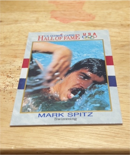 1991 Impel U.S. Olympic Hall of Fame #2 Mark Spitz — front