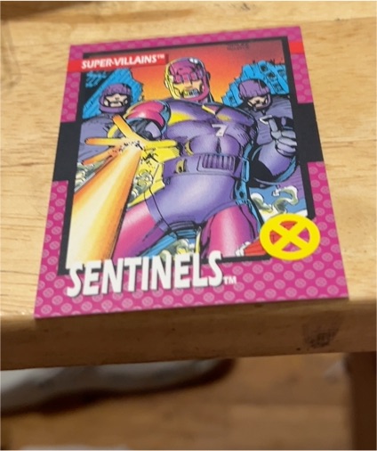 1992 Impel Marvel X-Men #47 Sentinels — front