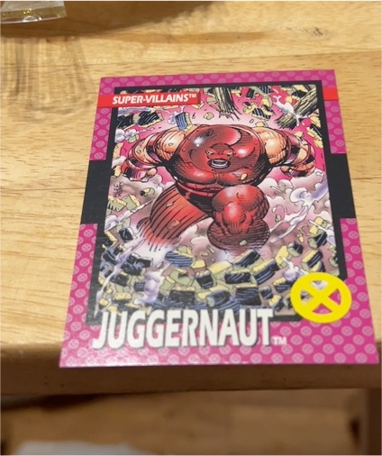 1992 Impel Marvel X-Men #46 Juggernaut — front