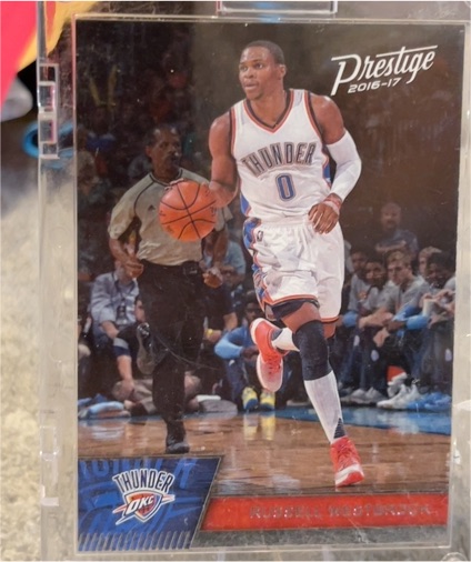 2016-17 Panini Prestige #62 Russell Westbrook — front