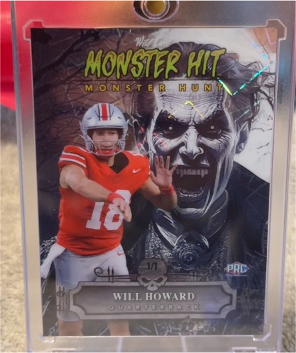 2024 Wild Card Haunted Hits Monster Hit #Will Howard — front
