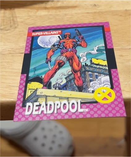 1992 Impel Marvel X-Men Series 1 #43 Deadpool — front