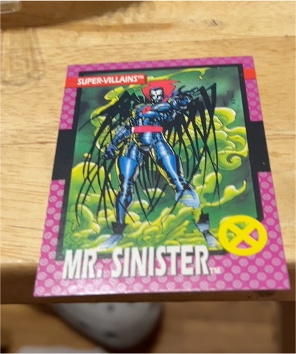 1992 Impel The Uncanny X-Men #42 Mr. Sinister — front