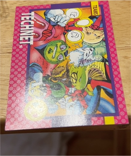 1992 Impel Marvel X-Men #80 Technet — front