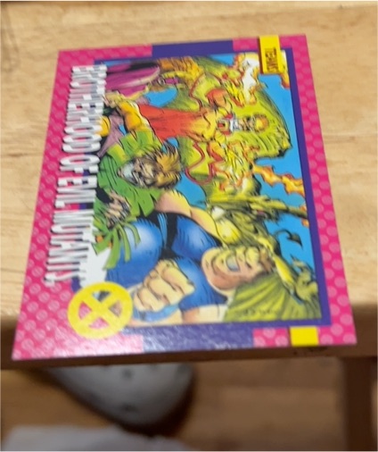 1992 Impel Marvel X-Men Series 1 #78 Brotherhood of Evil Mutants — front