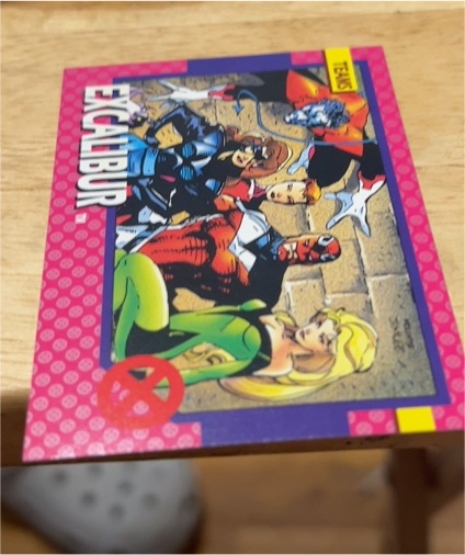 1992 Impel X-Men #75 Excalibur — front