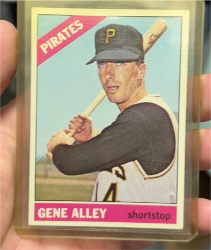 1966 Topps #336 Gene Alley — front