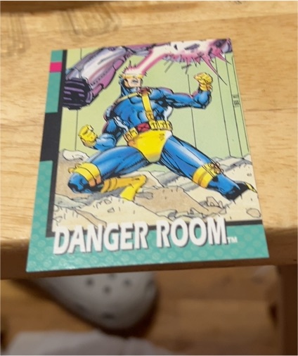 1992 Impel Marvel X-Men Series 1 #97 Cyclops Danger Room — front
