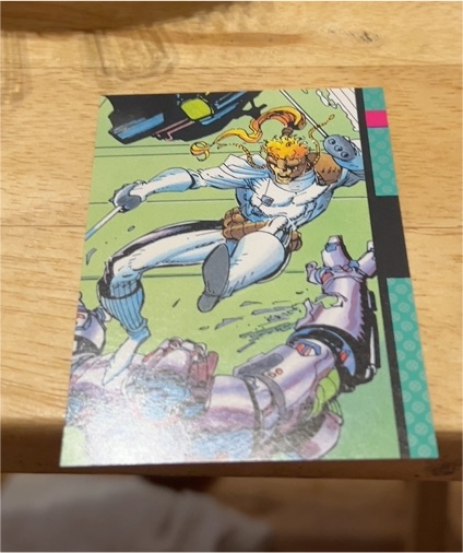 1992 Impel The Uncanny X-Men #96 Shatterstar — front