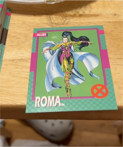 1992 Impel Marvel X-Men Series 1 #90 Roma — front