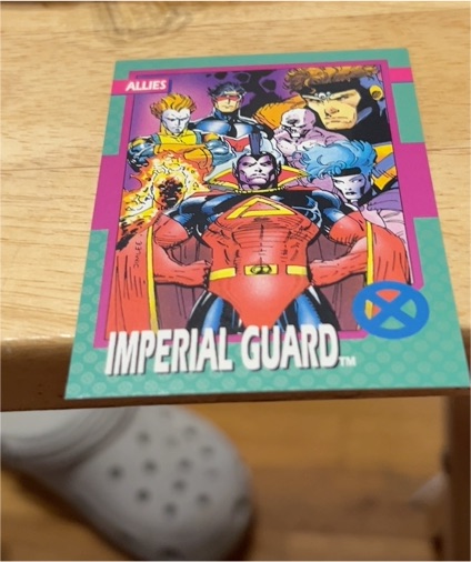 1992 Impel Marvel X-Men #87 Imperial Guard — front