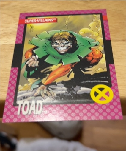 1992 Impel Marvel X-Men Series 1 #65 Toad — front
