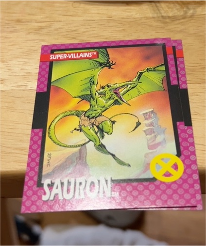 1992 Impel Marvel X-Men Series 1 #63 Sauron — front