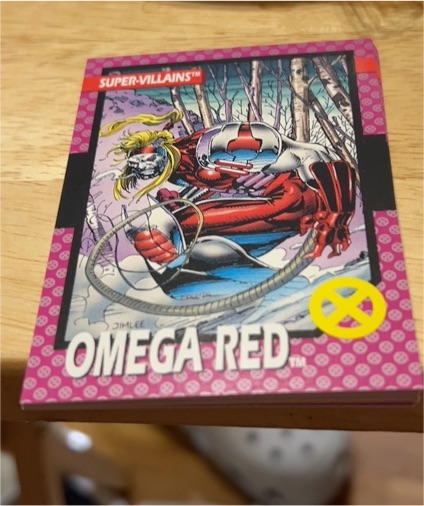 1992 Impel X-Men Series 1 #60 Omega Red — front