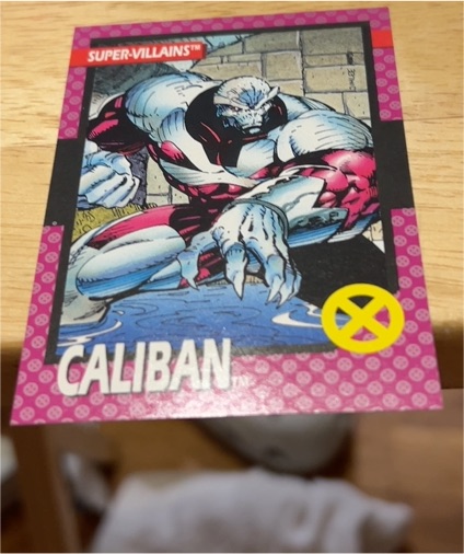 1992 Impel Marvel X-Men Series 1 #54 Caliban — front