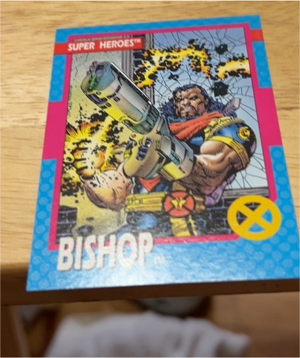 1992 Impel Marvel X-Men #38 Bishop — front