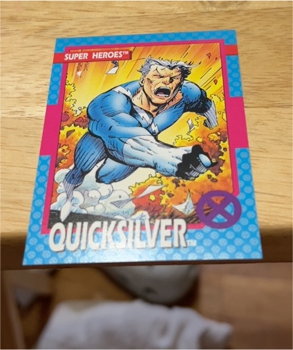 1992 Impel Marvel X-Men Series 1 #35 Quicksilver — front