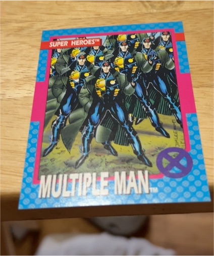 1992 Impel Marvel X-Men Series 1 #34 Multiple Man — front