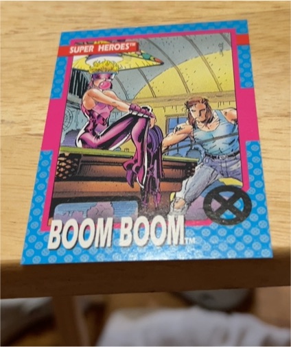 1992 Impel Marvel Comics Super Heroes #28 Boom Boom — front