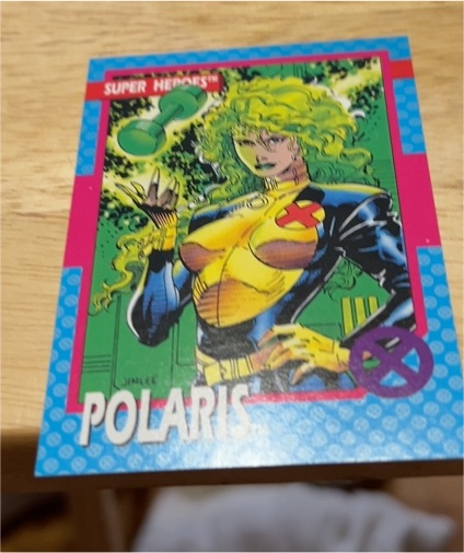 1992 Impel Marvel X-Men Super Heroes #27 Polaris — front