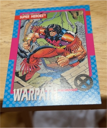 1992 Impel Marvel X-Men #26 Warpath — front