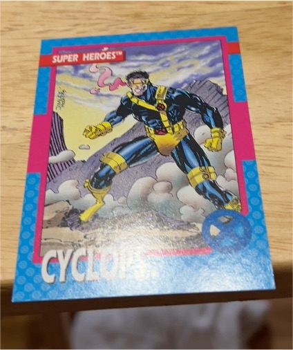1992 Impel The Uncanny X-Men #17 Cyclops — front